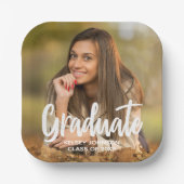 Afstuderen de Aangepaste GraduPartij van de Gradua Papieren Bordje (Voorkant)
