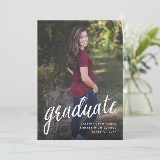 Afstuderen de Aankondiging van het Manuscript van  (Staand voorkant)