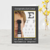 Afstuderen - de Optometrie van de Oogarts Kaart (Gele Bloem)