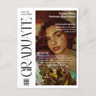 Afstuderen de Partij van de Graduatie van de Foto  Aankondigingskaart