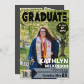 AFSTUDEREN de Stijl van het Hoesje van het Tijdsch Aankondiging (Voorkant / Achterkant)