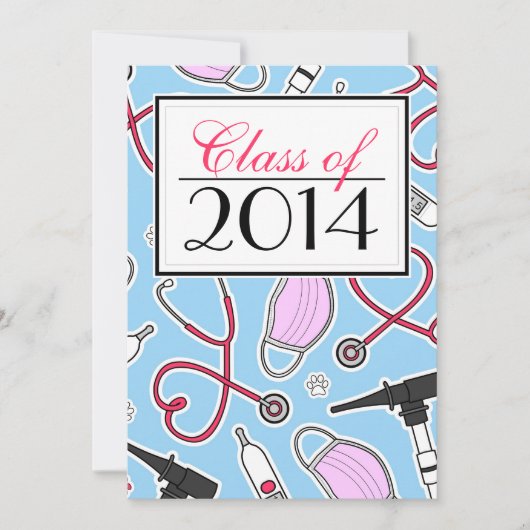 Afstuderen diergeneeskundige technicus Uitnodigen Kaart (Voorkant)