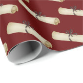 Afstuderen Diploma met Bow Cadeaupapier (Rol Hoek)