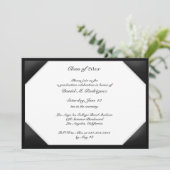 Afstuderen Diploma Thema Flat Invitation Kaart (Staand voorkant)