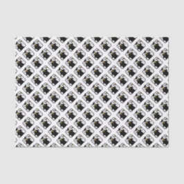 Afstuderen diplomatiek ontvangstbewijs tissuepapier