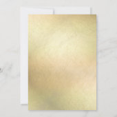 Afstuderen Doctor Caduceus Gold Elegant Save The Date (Achterkant)