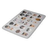 Afstuderen Dog Face Badmat (Gekanteld)