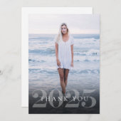 Afstuderen eBay-kaart voor flatje dank Bedankkaart (Voorkant / Achterkant)