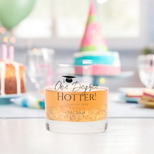 Afstuderen Een Graad Hotter Custom Whiskey Glass Whisky Glas