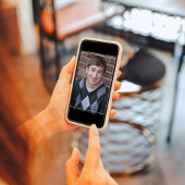 Afstuderen eenvoudige elegante Paarse laurierblade Kaart