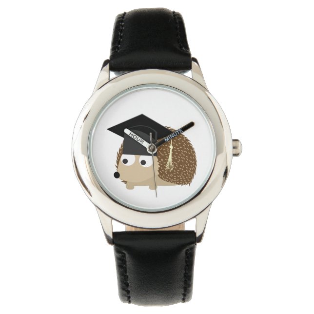 Afstuderen egel horloge (Voorkant)