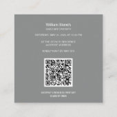Afstuderen Enclosure Kaart met QR-code (Achterkant)