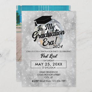 Afstuderen Era Graduation Party Kaart