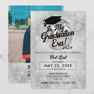 Afstuderen Era Graduation Party Kaart