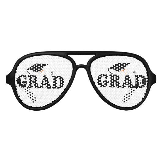 Afstuderen familie - Het Afstudeerder Aviator Zonnebril (Voorkant)