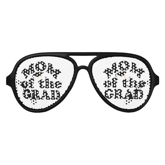 Afstuderen Familie - Moeder van het Afstudeerder Aviator Zonnebril (Voorkant)