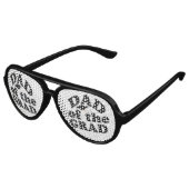 Afstuderen Familie - Vader van het Afstudeerder Aviator Zonnebril (Gekanteld)