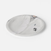 Afstuderen Farmaceutische School Papieren Bordje (Gekanteld)