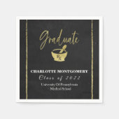 Afstuderen Farmaceutische School Servet (Voorkant)