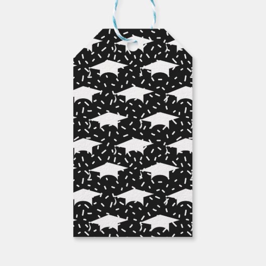 Afstuderen feest cadeaulabel (Achterkant)