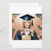 Afstuderen Feest Kaart (Voorkant / Achterkant)