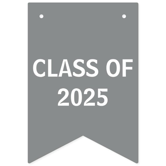 Afstuderen Feestelijke bunting banner (Derde vlag)