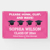 Afstuderen feliciteert Coronavirus Afstuderen Spandoek (Horizontaal)