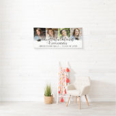 Afstuderen feliciteert Script 4 Foto's Spandoek (Insitu)