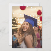 Afstuderen Fiesta Foto Aankondiging (Achterkant)