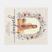 Afstuderen Fleece Blanket Deken (Voorkant (Horizontaal))