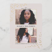 Afstuderen Folie Uitnodiging (Voorkant)