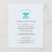 Afstuderen Foto 2025 Nurse Pinning Invitation (Voorkant)