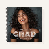 Afstuderen Foto afstuderen Naam Jaar Gastboek Notitieboek (Voorkant)