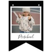 Afstuderen Foto Banner Kleuterschool naar 12e klas (Tweede vlag)