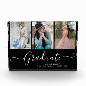 Afstuderen Foto Collage Afstuderen Photo Block (Voorkant)