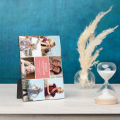 Afstuderen Foto Collage Plaque (6 foto's) Fotoplaat (Zijkant)