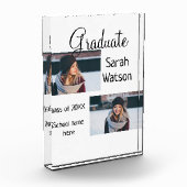 afstuderen Foto Eenvoudige Classic Add Class Jaar  (Links)