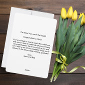 Afstuderen Foto Gefeliciteerd Afstuderen BFF Gold Feestdagenkaart