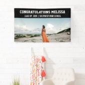 Afstuderen foto | Gefeliciteerd met je foto Bold Spandoek (Insitu)