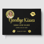 Afstuderen foto Goodbye Kisses Afstuderen Gastenboek (Voorkant)