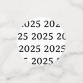 Afstuderen Foto Jaar Naam Tabel Confetti (Kleine voorkant)