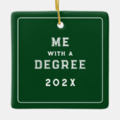 Afstuderen Foto Keepsake Keramisch Ornament (Voorkant)