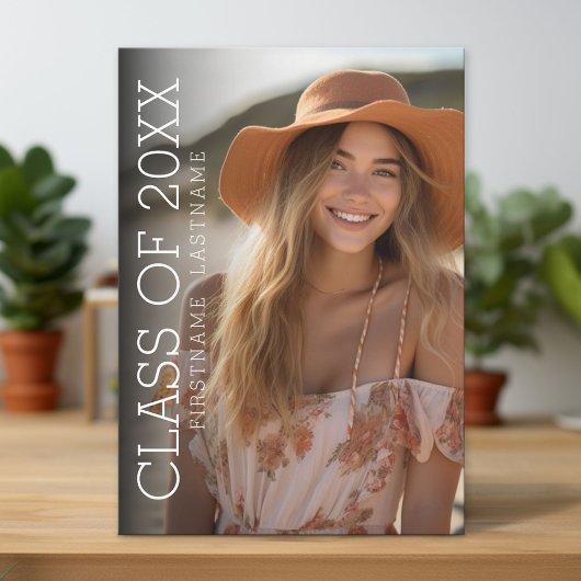 Afstuderen Foto - Klasse van elk jaar Afstudeerder Kaart
