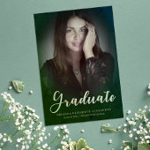 Afstuderen Foto modern elegant Calligrafiescript