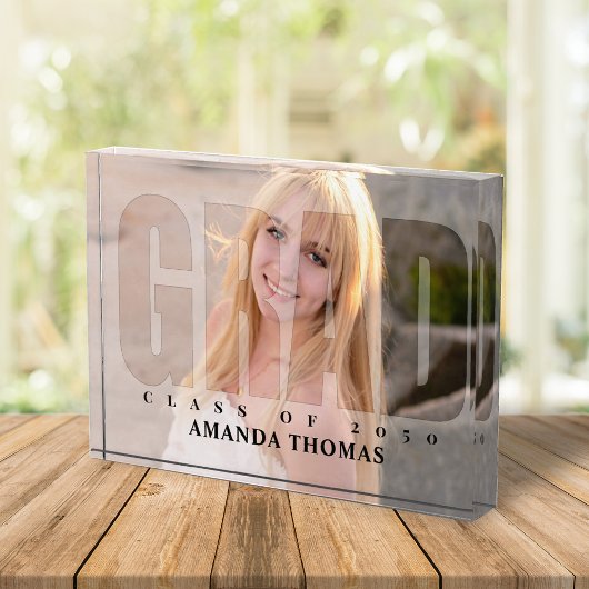 Afstuderen Foto Moderne Typografie