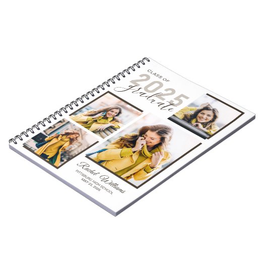 Afstuderen Foto Notitieboek | Klasse van 2025 (Linkerzijde)