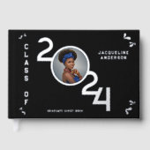 Afstuderen foto Senior Class Year Silver Gastenboek (Voorkant)