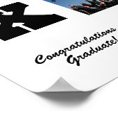 Afstuderen Foto Senior Jaar Klasse Afbeelding Coll Poster (Hoek)