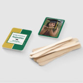 Afstuderen Foto SOLI DEO GLORIA Afstuderen Handwaaier (Niet-gemonteerd)