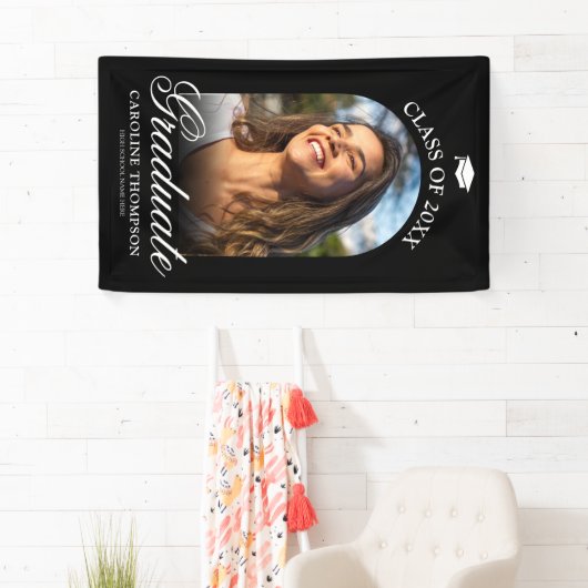 Afstuderen foto spandoek (Insitu)
